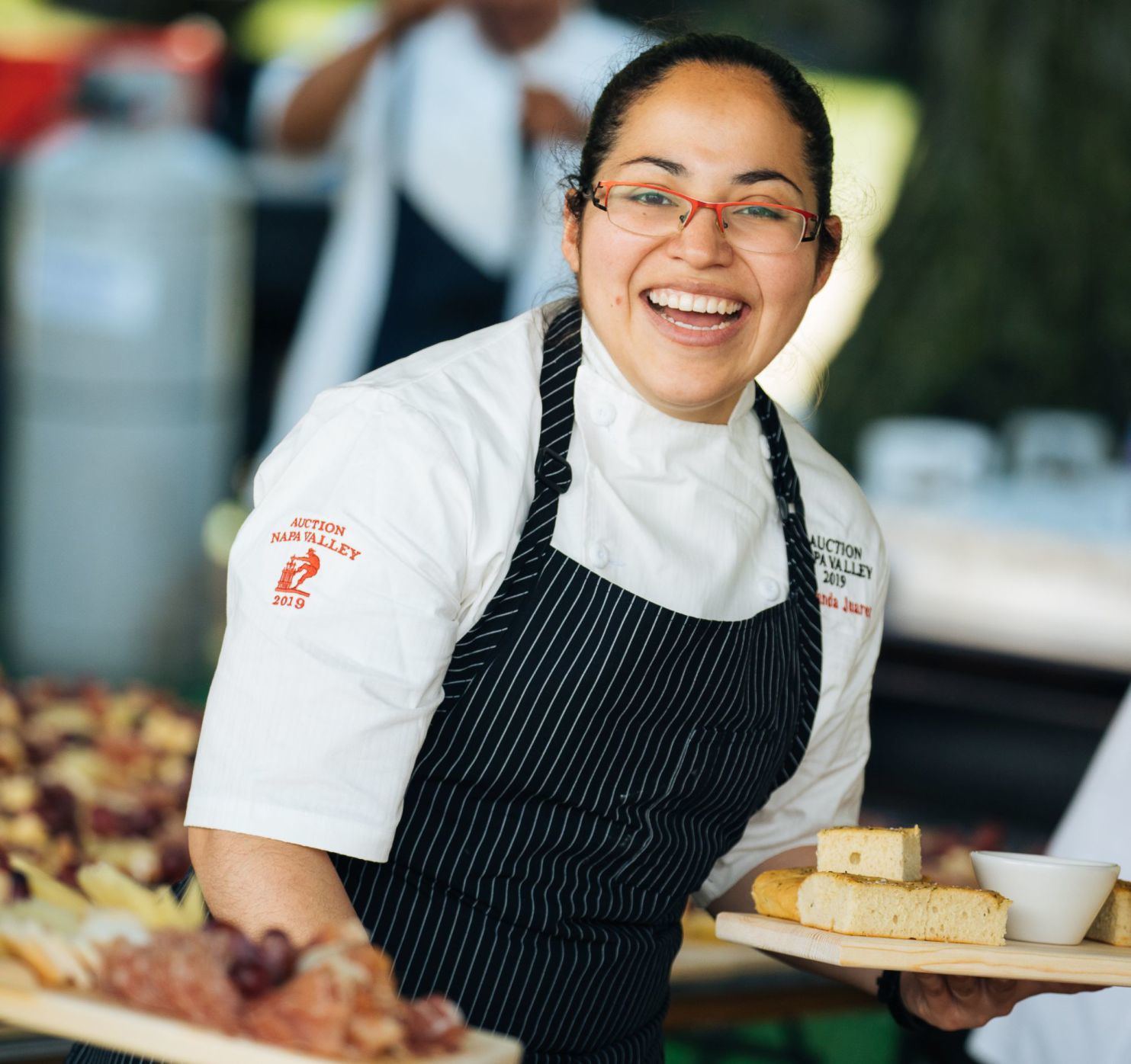 Kitchen volunteer